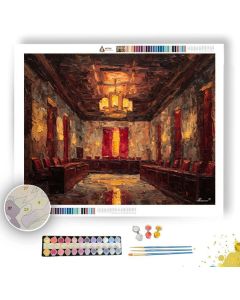 STONE SENATE CHAMBER - Paint by Numbers Full Kit