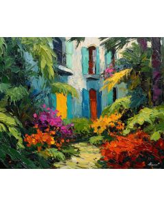 CARIBBEAN COURTYARD GARDEN