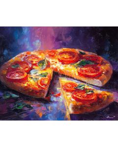 PIZZA WITH TOMATOES