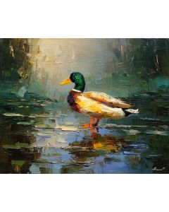 DUCK BY QUIET STREAM
