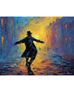 FIGURE SHOUTING STREET