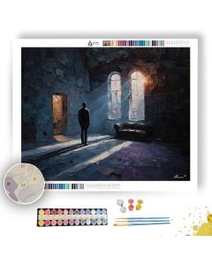 ECHO IN EMPTY ROOM - Paint by Numbers Full Kit