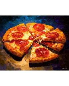 PIZZA WITH PEPPERONI
