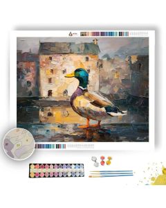 DUCK NEAR OLD MILL - Paint by Numbers Full Kit
