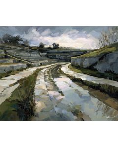 QUARRY AFTER RAIN
