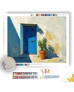SAPPHIRE DOORWAY SHADOW - Paint by Numbers Full Kit