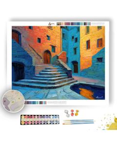STEPS PASSAGE MARBLE - Paint by Numbers Full Kit