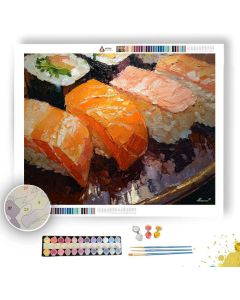 QUIET GLOW - Paint by Numbers Full Kit