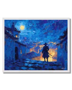 MOONLIT NOTE MOONLIT - FRAMED