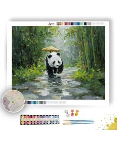 RAIN HALO WOOD - Paint by Numbers Full Kit