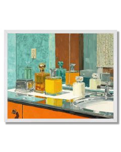 BRASS CHROME - FRAMED
