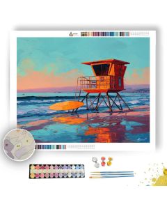 WATER LIFEGUARD - Paint by Numbers Full Kit