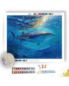 MOONLIT DRIFT WATERLINE - Paint by Numbers Full Kit