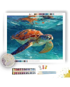 CLEAR WINDOW TERRACE - Paint by Numbers Full Kit