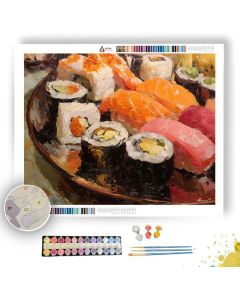SKY ARRANGEMENT VIEW - Paint by Numbers Full Kit