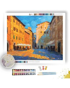 BRASS MORNING HOUR - Paint by Numbers Full Kit