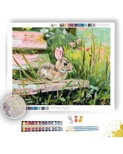 BENCH WINDOW - Paint by Numbers Full Kit