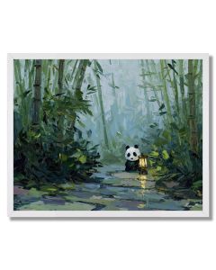 GROVE DRIFT LANTERN - FRAMED
