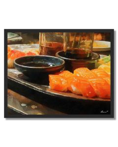 WATER PLATE THRESHOLD - FRAMED