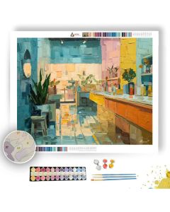 SHOP VIEW GARDEN - Paint by Numbers Full Kit