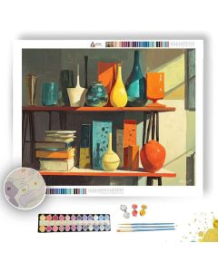 PAPER SHELF NOTE - Paint by Numbers Full Kit