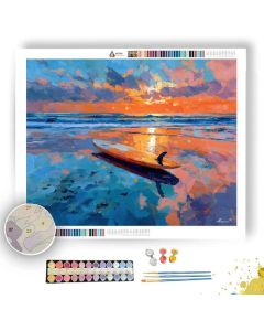 WATER STORM-CLEARED SCENE - Paint by Numbers Full Kit