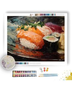 IRON QUIET TRACE - Paint by Numbers Full Kit