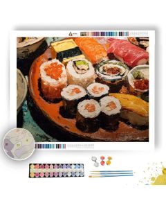 QUIET SCENE GARDEN - Paint by Numbers Full Kit
