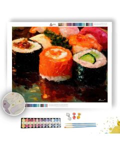 MAKI SCENE SAND - Paint by Numbers Full Kit