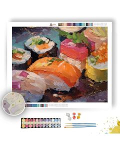SKY TASTING DETAIL - Paint by Numbers Full Kit
