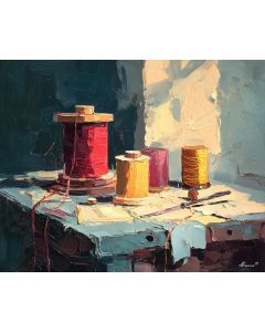 PAPER THIMBLE SCENE
