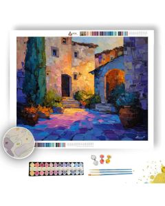 COBBLESTONE TRACE GARDEN - Paint by Numbers Full Kit