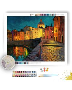 WATER COBBLESTONE - Paint by Numbers Full Kit