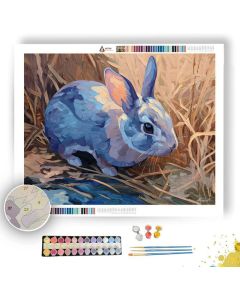 SPRING GLOW COBALT - Paint by Numbers Full Kit