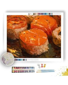 STONE EDGE GLOW - Paint by Numbers Full Kit