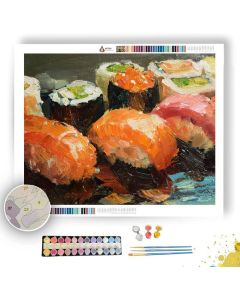 LINEN PATH GLASS - Paint by Numbers Full Kit