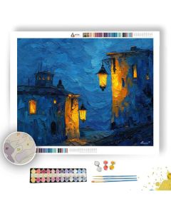 IRON MOONLIT WATERLINE - Paint by Numbers Full Kit