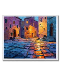 STONE COBBLESTONE - FRAMED