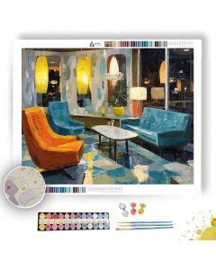 IRON LOUNGE - Paint by Numbers Full Kit