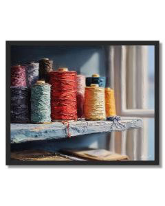QUIET SHELF - FRAMED