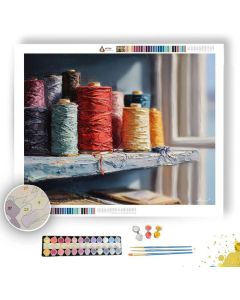 QUIET SHELF - Paint by Numbers Full Kit