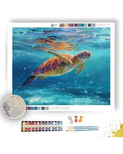 GLASS CLEAR NOTE - Paint by Numbers Full Kit