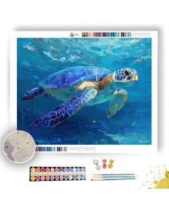 BLUE SPARK - Paint by Numbers Full Kit