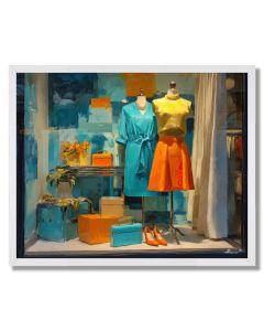 PAPER FASHION - FRAMED