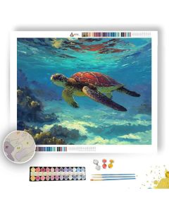 EMBER CLEAR GLOW - Paint by Numbers Full Kit