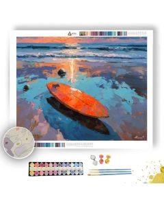 STONE SUNSET - Paint by Numbers Full Kit