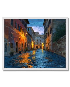 CLOUD GLOW PATH - FRAMED