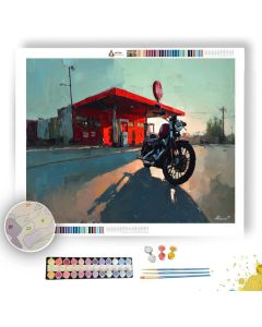 IRON STATION HOUR - Paint by Numbers Full Kit