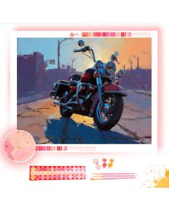 BRASS HIGHWAY - Paint by Numbers Full Kit