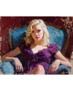 VIOLET BOUDOIR HALO